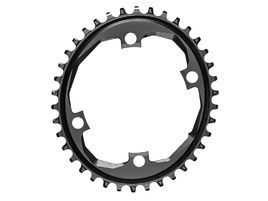 Absolute Black Plateau Cyclocross Oval Narrow Wide pour Sram Apex 1 - Noir 2025