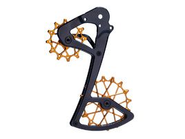 Garbaruk Kit chape et galets pour dérailleurs Sram 11/12 V - Noir / Orange 2023