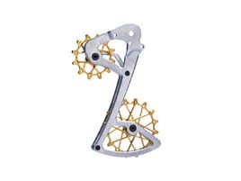 Garbaruk Kit chape et galets pour dérailleurs Sram 11/12 V - Argent / Or 2023