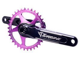 Race Face Pédalier Turbine Cinch avec Plateau Direct Mount Violet