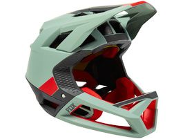 Fox Casque Proframe Blocked Eucalyptus – Taille L