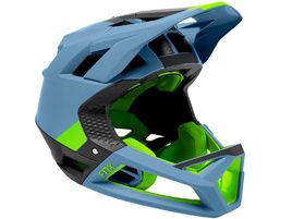 Fox Casque Proframe Blocked Dusty Bleu