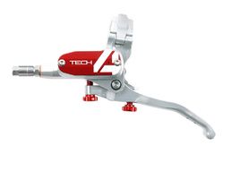 Hope Maitre cylindre complet Tech 4 Argent / Rouge – Gauche 2025