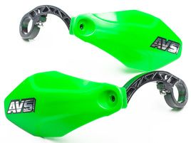 AVS Protège mains avec pattes plastique - Vert