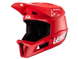 Leatt Casque MTB Gravity 1.0 Enfant - Rouge Fire 2023