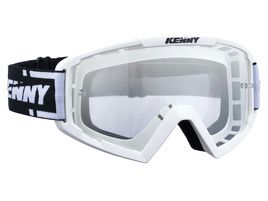 Kenny Masque Track Blanc - Ecran Transparent 2024