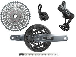 Sram Groupe GX T-Type Eagle AXS E-MTB 1x12v avec pédalier Bosch ISIS 36T 2024
