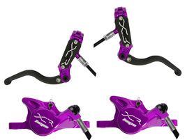 Hope Paire de freins à disque XCR PRO X2 Violet 2025