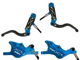 Hope Paire de freins à disque XCR PRO E4/X2 Bleu 2025