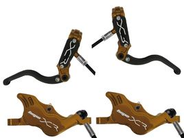 Hope Paire de freins à disque XCR PRO E4 Bronze 2025