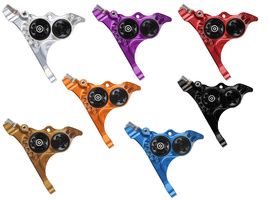 Hope Etrier complet RX4+ Flat Mount Avant +20 - Version DOT 2025