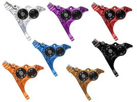 Hope Etrier complet RX4+ Flat Mount Avant +20 - Version Minérale 2025