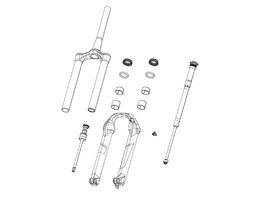 Rock Shox Purgeurs d'air Lower Leg Plugs pour fourche Pike C1 / Lyrik D1 / Zeb