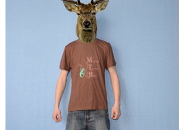 Pure Gear T-shirt MTB Spirit Chocolat - Taille M