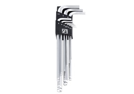 Pedros Jeu de 9 clés BTR L-Hex Wrench Set