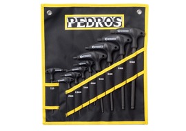 Pedros Jeu de 9 clés BTR Pro T/L Handle Hex Set