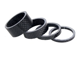 Purebike Cales de jeu de direction en carbone 3 mm