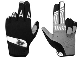Racer Gants Rock Noir et Blanc