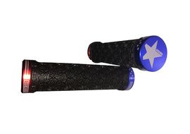 SB3 Grips Lock On Logo America Noir