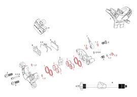 Sram Kit Pistons pour Etrier Guide Ultimate