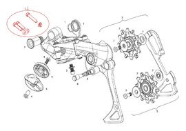 Sram Vis de butée pour dérailleur arrière X01 DH