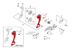 Shimano Chape Externe pour Dérailleur XTR M980
