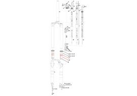 Bagues de guidage pour fourche 32 mm