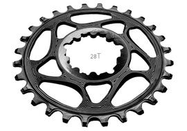 Absolute Black Plateau Sram Direct Mount à denture variable GXP Noir 2025