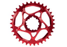 Absolute Black Plateau Sram Direct Mount à denture variable GXP Rouge 2025