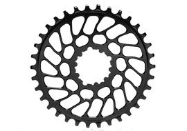 Absolute Black Plateau Sram Direct Mount à denture variable BB30 Noir 2025
