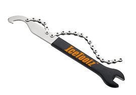 Icetoolz Clé à pédale 15mm avec fouet à chaine 34S4