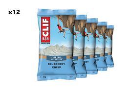 Clif Bar Boite de 12 barres énergétiques goût myrtille