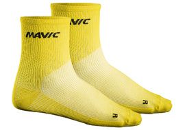Mavic Chaussettes Cosmic Medium Jaune 2018
