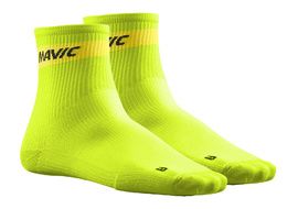 Mavic Chaussettes Cosmic Medium Vert Lime 2018