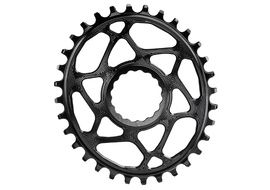 Absolute Black Plateau ovale Narrow Wide Direct Mount pour Race Face Noir 2025