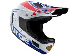 Urge Casque Down-o-matic RR Blanc-Rouge-Bleu