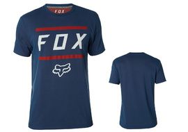 Fox Tee Shirt Listless Airline manches courtes – Bleu et Rouge