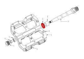 Reverse Components Kit joints d'axe pour pédales Escape