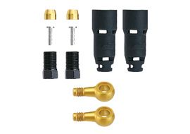 Jagwire Kit raccords durite Quick-Fit pour Shimano XTR M9000 / XT M8000 / SLX M675