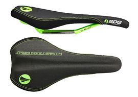 SDG Selle Fly Mtn Titane / Alu - Noir / Vert 2020