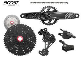 Sram Groupe GX Eagle 1x12v avec cassette Sunrace MZ90 et pédalier DUB Boost 32T
