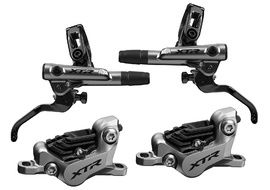 Shimano Paire de Freins à disques XTR M9120 J-Kit 4 Pistons - Plaquettes Métal 2025