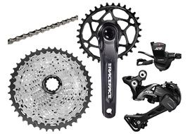 Shimano Groupe XT M8000 1x11v avec Pédalier RaceFace Aeffect Cinch Noir 2024