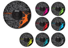 Slicy Top Cap Logo PureBike