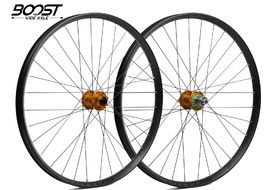 Hope Paire de roues Fortus 35 Orange 27,5'' Boost