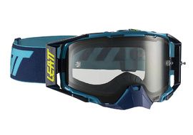 Leatt Masque Velocity 6.5 - Bleu Marine/Bleu Clair - Ecran gris 2021