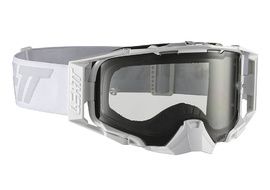 Leatt Masque Velocity 6.5 - Blanc/Gris - Ecran gris clair 2021