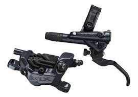 Shimano Frein à disque avant 4 pistons SLX M7120 Gris - Plaquettes résine 2024
