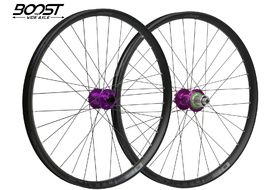 Hope Paire de Roues Fortus 30 Violet 27,5" Boost