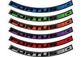 Hope Kit Stickers pour jantes Fortus 30 – 26" 2025